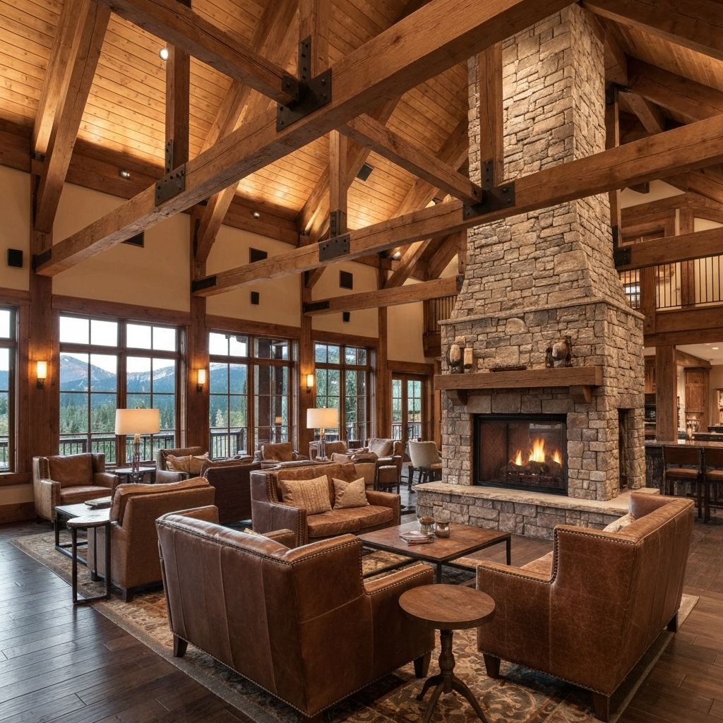 Mountain Lodge Lobby